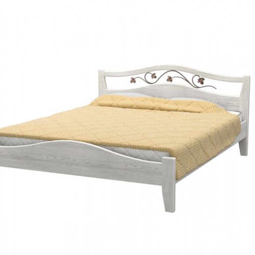 Кровать из массива сосны Талиста с ковкой размер 1800*2000
