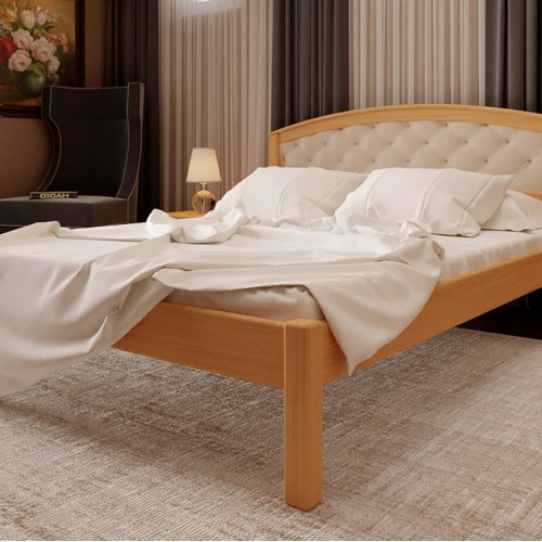 Кровать из массива сосны Жарда размер 1200*2000