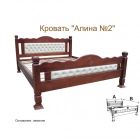 Кровать №2 (бук) размер 1400*2000