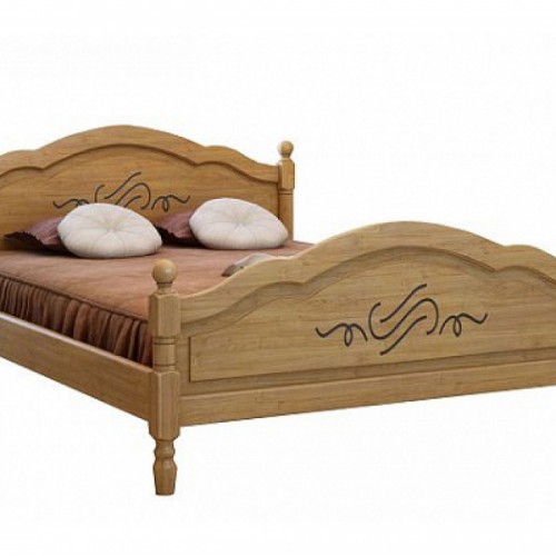 Кровать из массива сосны Рената размер 1800*2000